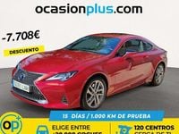 Usado Lexus RC300h Executive Line 223 CV (164 kW) 2021 Rojo Coupe