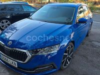 Usado Skoda Octavia Style 150 CV (110 kW) 2020 Azul Familiar