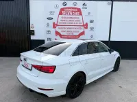 Usado Audi A3 S-Line 116 CV (85 kW) 2018 Blanco Berlina