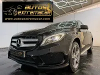 Usado Mercedes GLA220 AMG line 177 CV (130 kW) 2016 Negro SUV