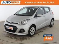 Usado Hyundai i10 67 CV (49 kW) 2015 Gris Utilitario