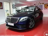 Usado Mercedes S350 286 CV (210 kW) 2018 Azul Berlina
