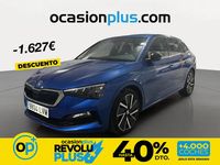 Usado Skoda 110 R Sport 150 CV (110 kW) 2021 Azul Berlina