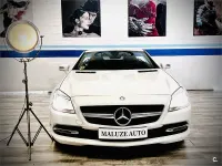 Usado Mercedes SLK250 204 CV (150 kW) 2013 Blanco Descapotable