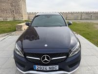 Usado Mercedes C220 170 CV (125 kW) 2017 Azul Familiar