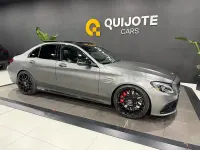 Usado Mercedes C63S AMG 510 CV (375 kW) 2017 Gris / plata Berlina