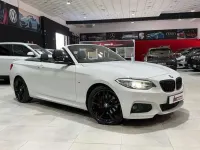 Usado BMW 220 Sport Line 190 CV (139 kW) 2015 Blanco Descapotable