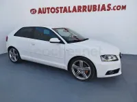 Usado Audi A3 Ambition 150 CV (110 kW) 2013 Blanco Berlina