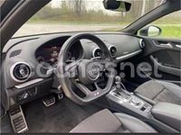 Usado Audi A3 S-Line 150 CV (110 kW) 2018 Negro Berlina