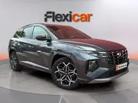 Usado Hyundai Tucson N Line 150 CV (110 kW) 2023 Gris SUV
