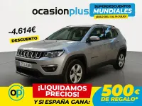 Usado Jeep Compass Longitude 140 CV (102 kW) 2018 Gris / plata SUV
