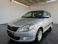 Usado Skoda Fabia Ambition 75 CV (55 kW) 2011 Gris / plata Berlina