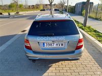 Usado Mercedes C220 AMG line 170 CV (125 kW) 2014 Gris / plata Familiar