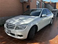 Usado Mercedes C200 Avantgarde 136 CV (100 kW) 2010 Blanco Familiar