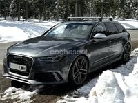 Usado Audi RS6 560 CV (411 kW) 2014 Gris / plata Familiar