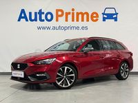 Usado Seat Leon FR 150 CV (110 kW) 2021 Granate Familiar