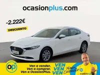 Usado Mazda 3 Prime-Line 140 CV (102 kW) 2025 Blanco Berlina