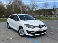 Usado Renault Mégane GrandTour LIMITED 110 CV (80 kW) 2015 Blanco Familiar
