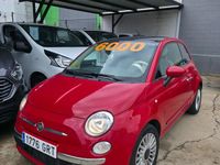 Usado Fiat 500 75 CV (55 kW) 2009 Rojo Descapotable