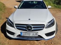 Usado Mercedes C220 AMG 170 CV (125 kW) 2016 Blanco Familiar