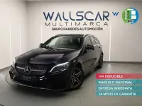 Käytetty Mercedes C220 196 HP (144 kW) 2019 Sininen Farmari