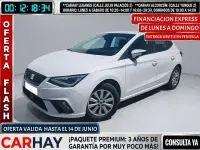 Usado Seat Ibiza Style Plus 110 CV (80 kW) 2022 Blanco Utilitario