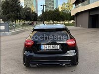 Usado Mercedes A180 AMG line 122 CV (89 kW) 2016 Negro Berlina