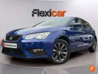 Usado Seat Leon ST Style 116 CV (85 kW) 2018 Azul Familiar
