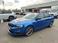 Usado Skoda Octavia RS 220 CV (161 kW) 2016 Azul Berlina