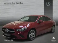 Usado Mercedes CLA200 150 CV (110 kW) 2021 Rojo Coupe