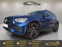 Usado Mercedes GLC220 194 CV (142 kW) 2020 Azul SUV