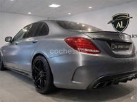 Usado Mercedes C63S AMG 510 CV (375 kW) 2017 Gris / plata Berlina