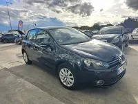 Usado VW Golf VI 90 CV (66 kW) 2011 Negro Utilitario