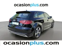 Usado Audi A3 S-Line 125 CV (91 kW) 2015 Negro