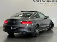 Usado Mercedes C220 AMG 170 CV (125 kW) 2017 Gris / plata Coupe