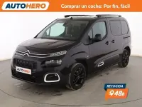Usado Citroën e-Berlingo Feel 130 CV (95 kW) 2020 Negro Monovolumen