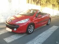 Usado Peugeot 207 CC 120 CV (88 kW) 2009 Rojo Descapotable