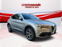Usado Alfa Romeo Stelvio Executive 280 CV (205 kW) 2018 Gris / plata SUV