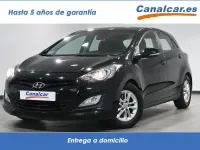 Usado Hyundai i30 90 CV (66 kW) 2013 Negro