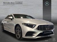 Usado Mercedes CLS350 AMG line 286 CV (210 kW) 2019 Plata iridio