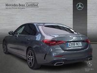 Usado Mercedes C220 AMG line 200 CV (147 kW) 2025 Gris selenita Berlina