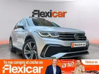 Usado VW Tiguan R-line 150 CV (110 kW) 2021 Gris SUV
