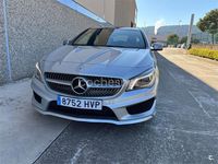 Usado Mercedes CLA220 AMG line 170 CV (125 kW) 2015 Gris / plata Berlina