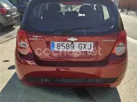 Usado Chevrolet Aveo LS 84 CV (61 kW) 2010 Rojo Berlina