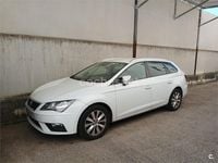 Usado Seat Leon Style 115 CV (84 kW) 2018 Blanco Familiar