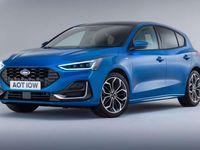 Brugt Ford Focus ST-Line 125 HK (91 kW) 2018 Rød Hatchback