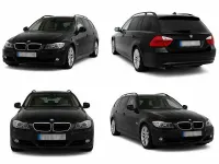Usado BMW 318 143 CV (105 kW) 2006 Negro Familiar