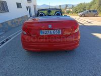 Usado Peugeot 207 CC Sport 110 CV (80 kW) 2009 Rojo Descapotable