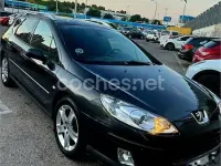 Usado Peugeot 407 Sport 136 CV (100 kW) 2006 Negro Familiar
