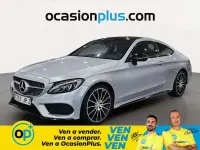 Usado Mercedes C220 AMG 170 CV (125 kW) 2016 Gris Coupe